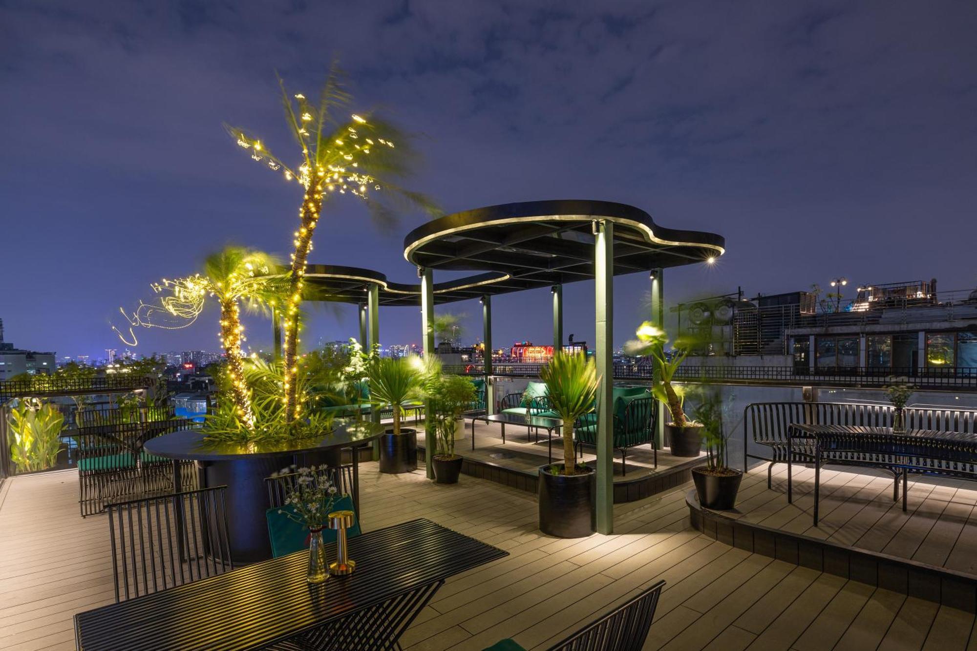 Golden Lotus Luxury Hotel Hanói Exterior foto